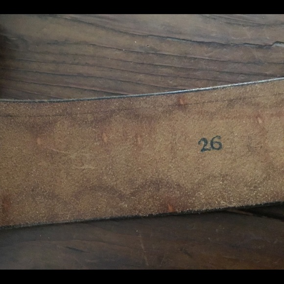Vintage 70’s leather belt - Picture 3 of 4